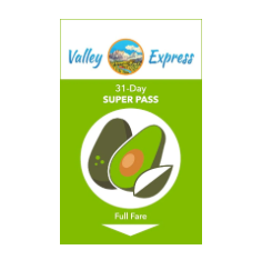 31 Day Super Pass Full Fare 